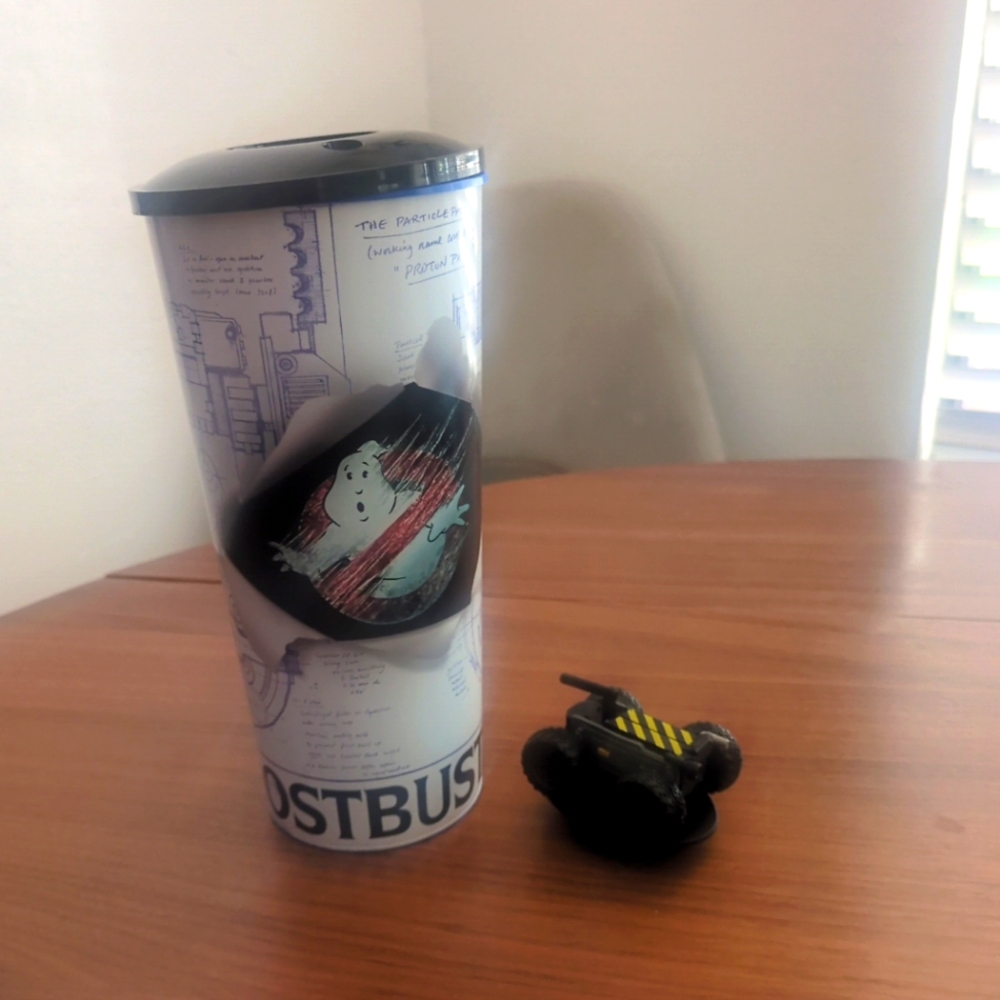 Ghostbusters Frozen empire collectible cup with topper from Regal